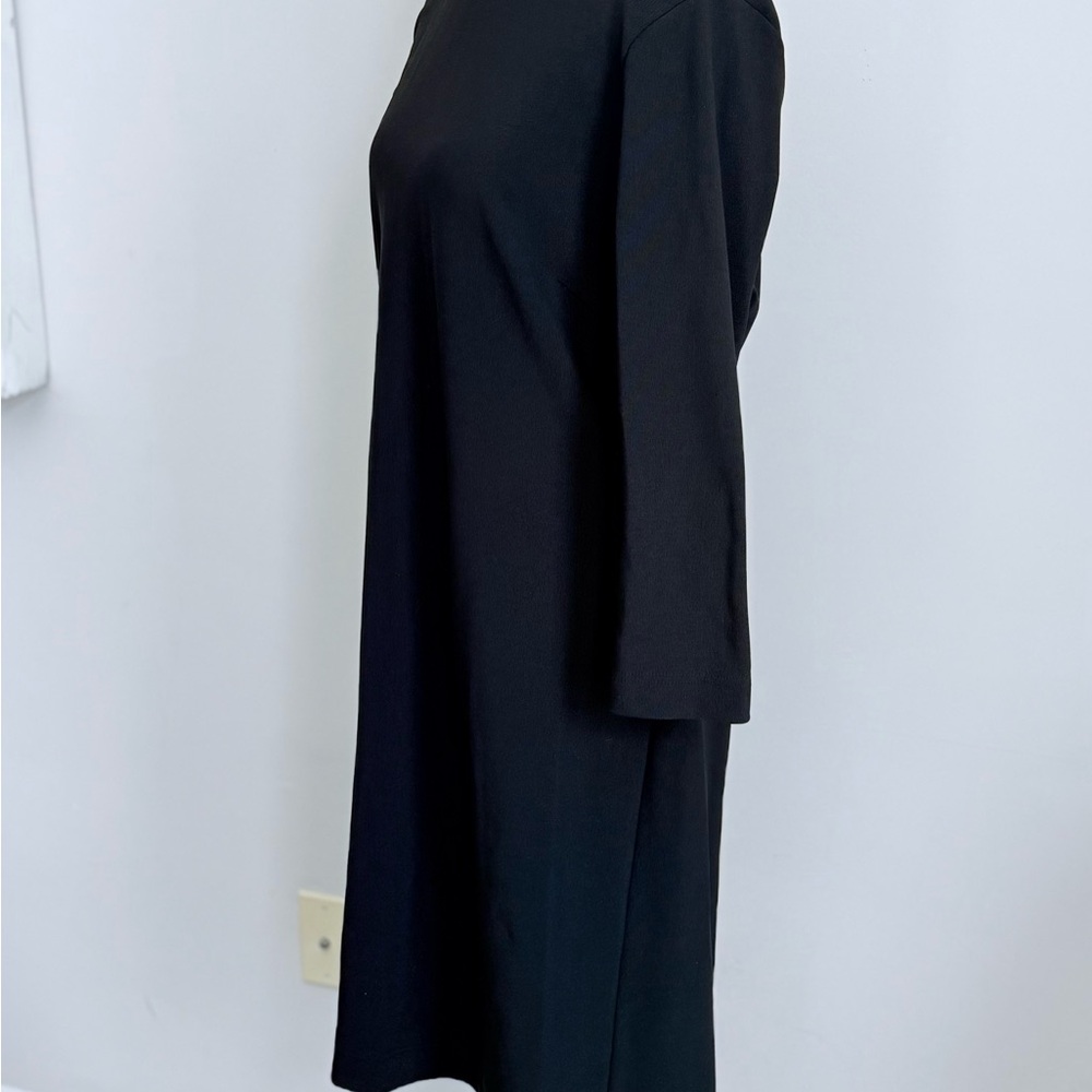 Boston Proper Classic Black Long Sleeve Dress